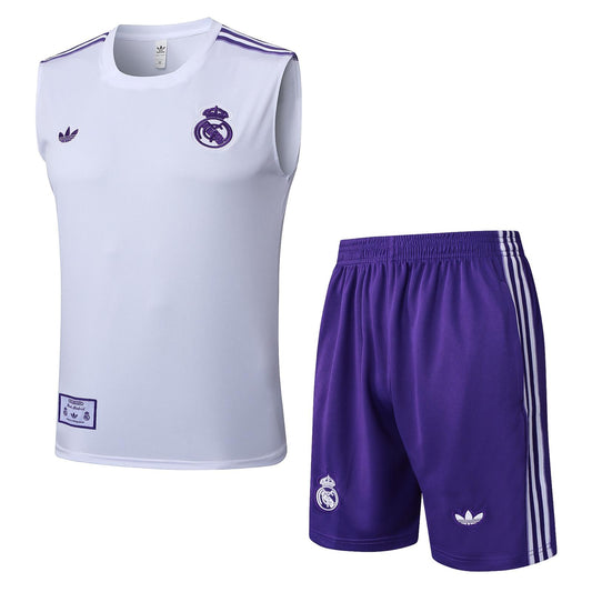 Real Madrid conjunto corto sin mangas 25-26