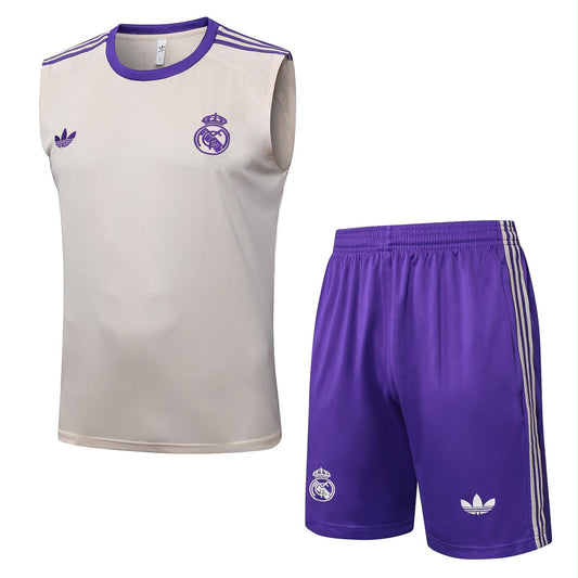 Real Madrid conjunto corto sin mangas 25-26