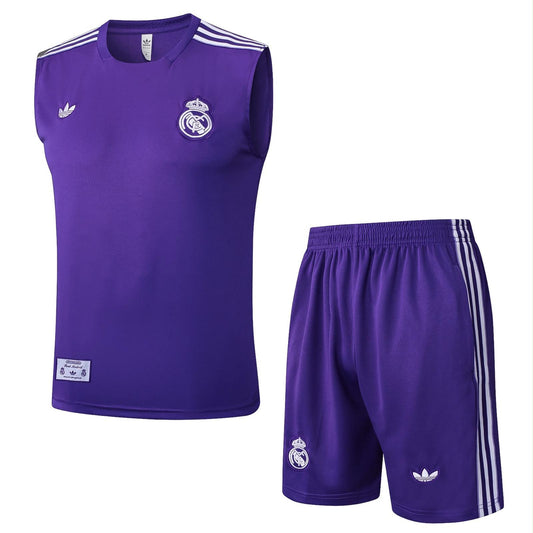Real Madrid conjunto corto sin mangas 25-26