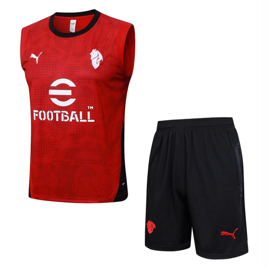 AC Milan conjunto corto sin mangas 25-26