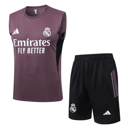 Real Madrid conjunto corto sin mangas 25-26