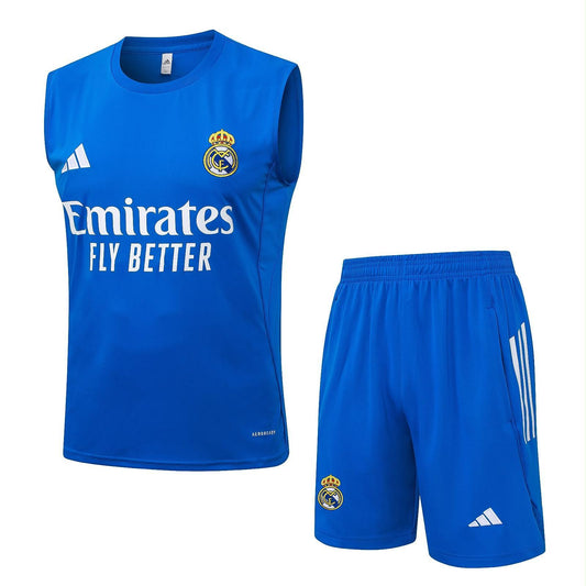Real Madrid conjunto corto sin mangas 25-26